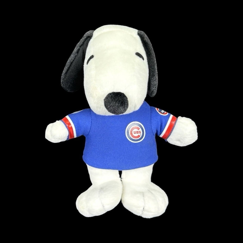 Snoopy Peanuts Plush Chicago Cubs 1984 NL  Eastern Division Champions Toy 9" SGA